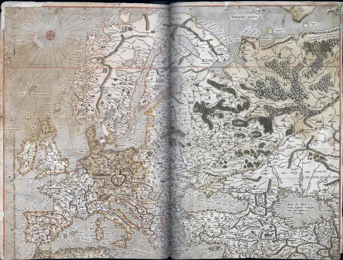 Europakart 1554