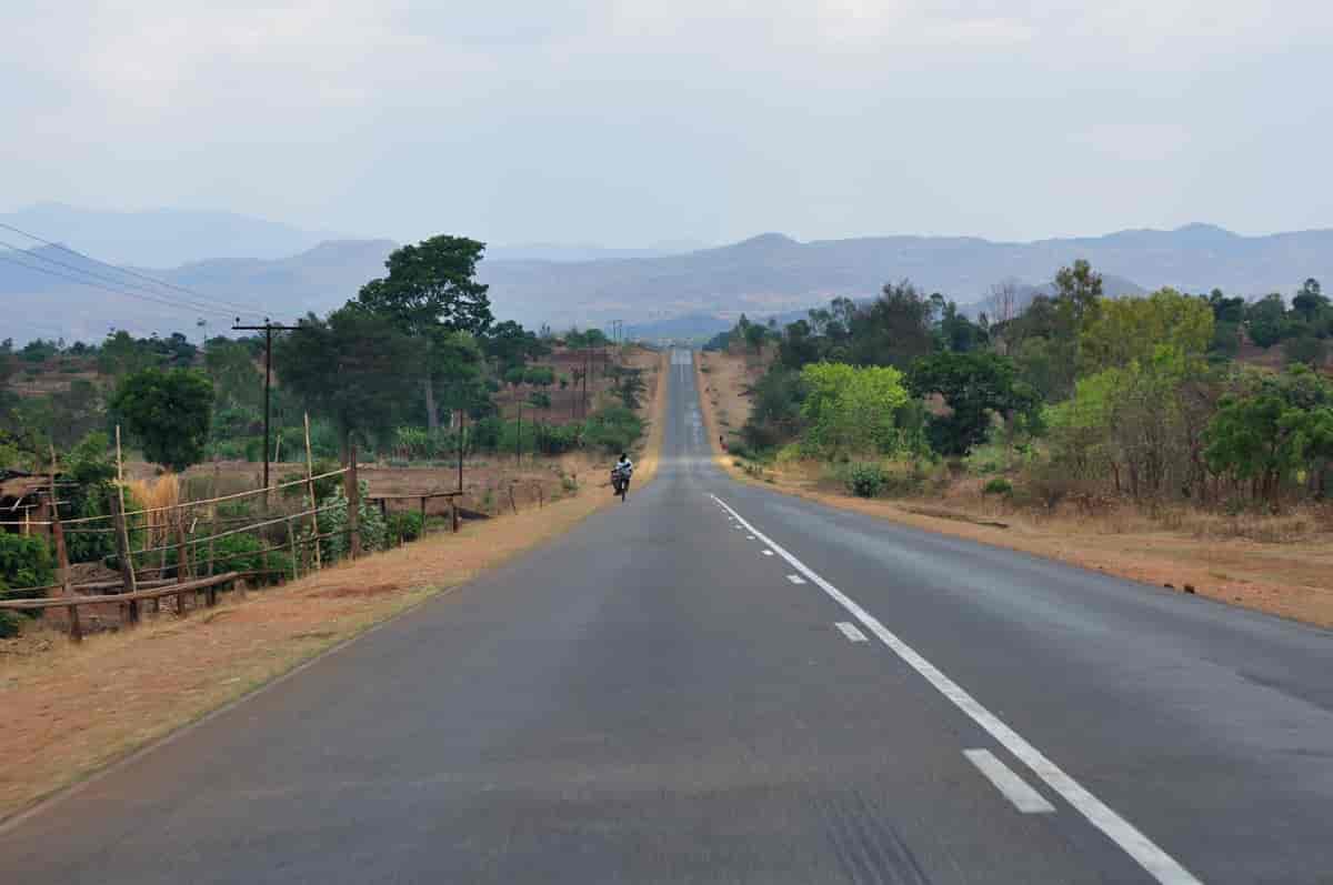 Vei mellom Blantyre og Lilongwe