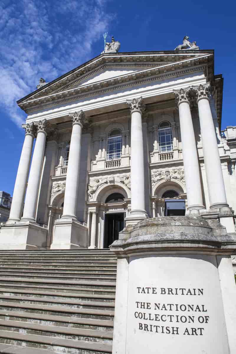 Fasaden til Tate Britain