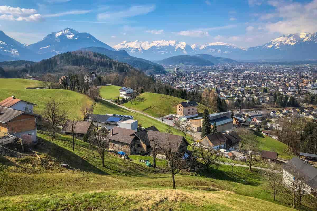 Rheintal i Vorarlberg, Østerrike