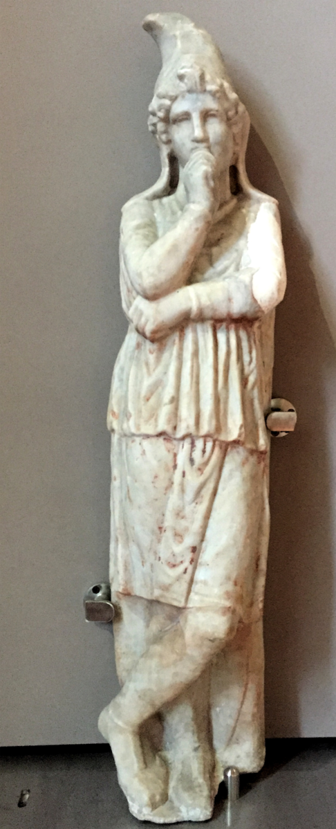 Marmorstatue ev Attis fra Pompeii (før 79 evt.)