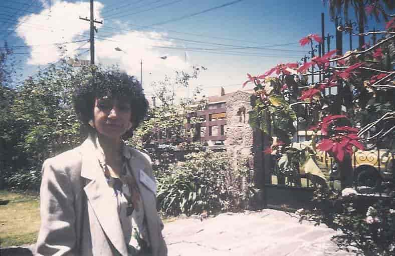 Luisa Valenzuela i Quito, 1990