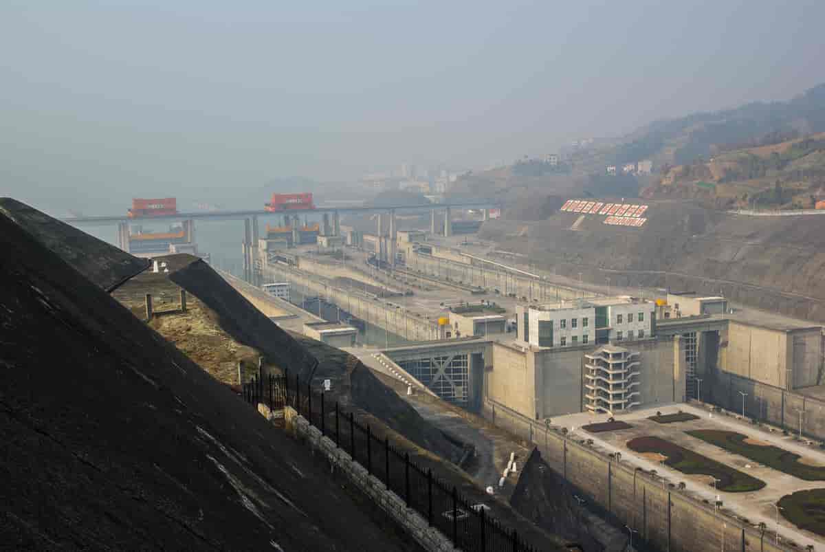 Three Gorges dam, 19.12.2008