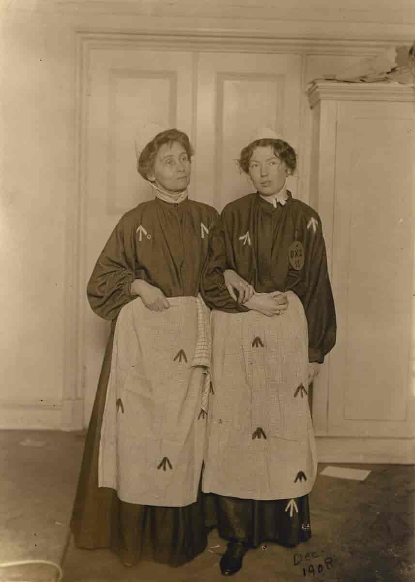Emmeline Pankhurst og Christabel Pankhurst