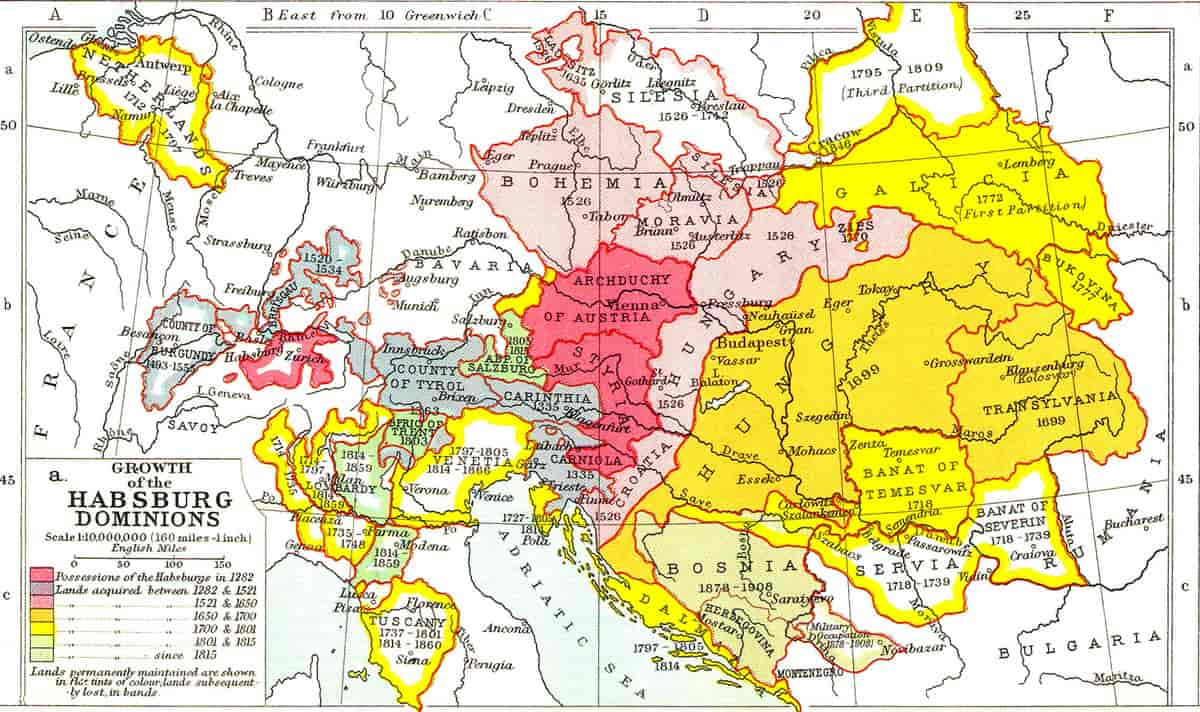 Habsburgske territorier