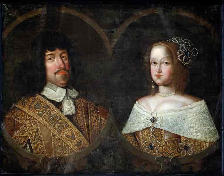Frederik 3 og Sofia Amalia av Braunschweig-Lyneburg