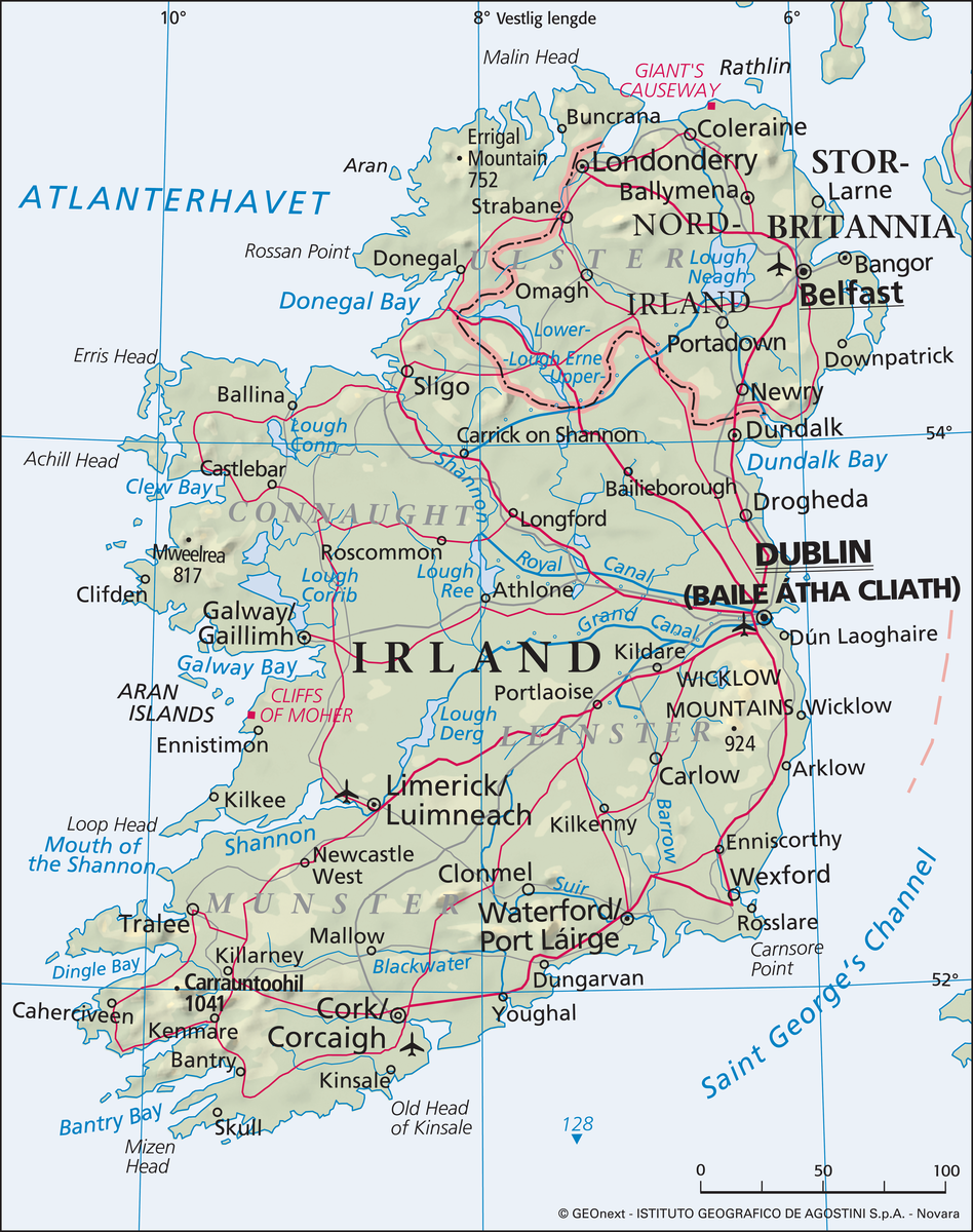 Irland (Hovedkart)