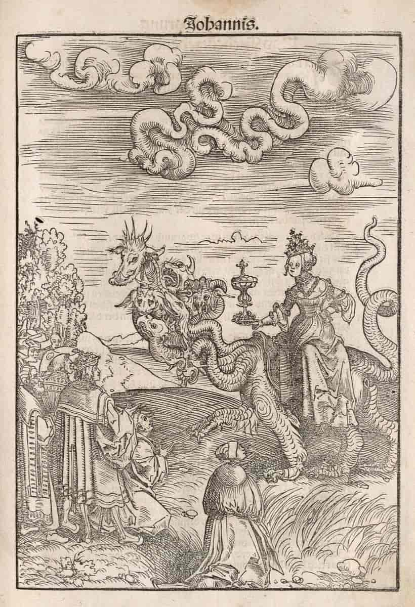 "Babylons skjøge” i Luthers tyske bibeloversettelse (1522)