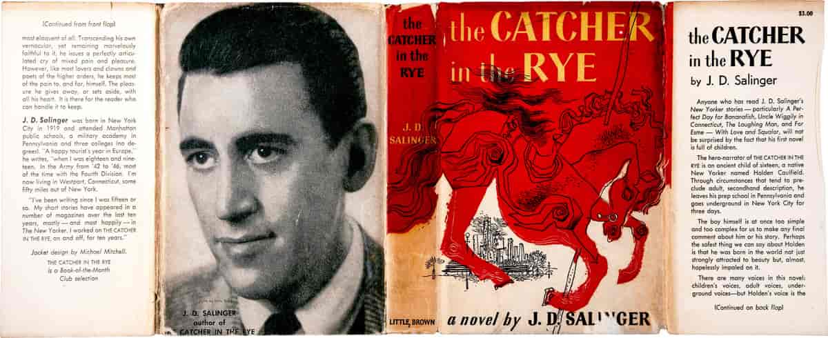 Omslaget til førsteutgaven av The Cathcer in the Rye, 1951