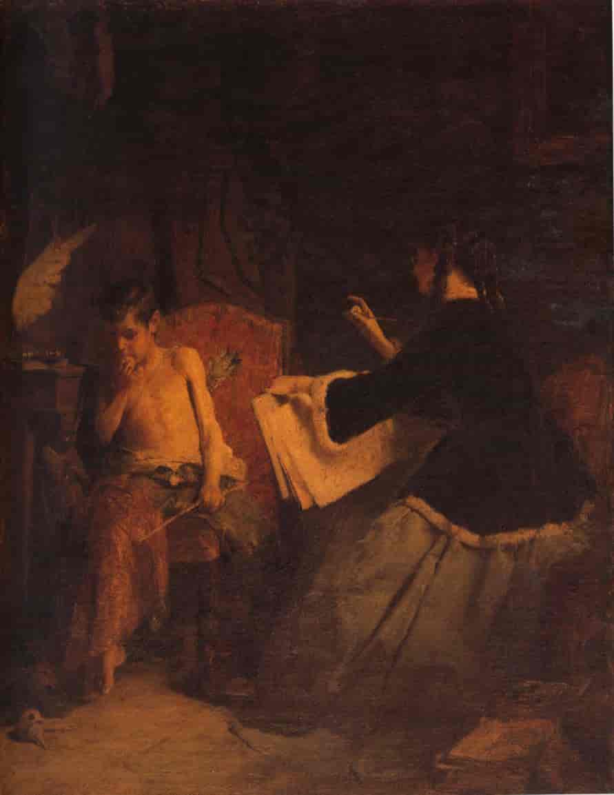 Eros og maleren