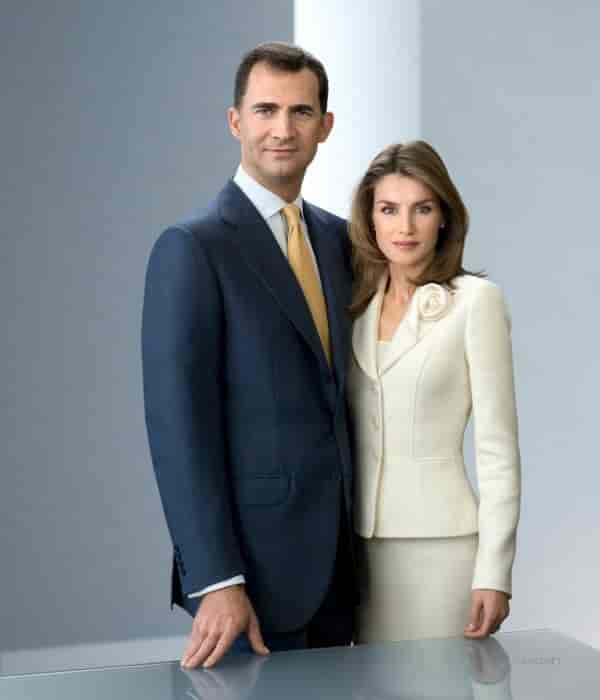 Kong Felipe VI og dronning Leticia