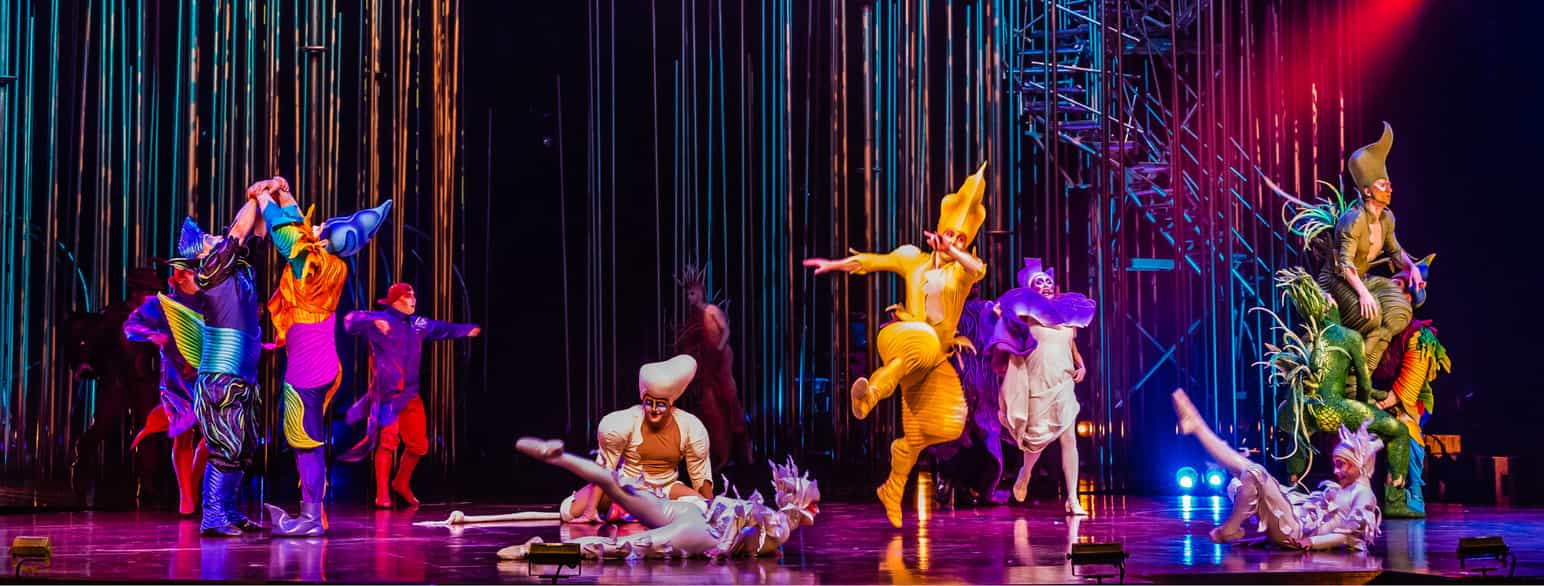 Forestilling med Cirque du Soleil i Amsterdam våren 2020