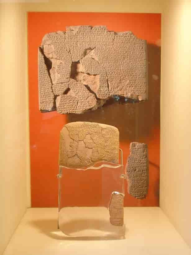 Fredsavtalen fra Kadesh. Istanbul Arcaeological Museum