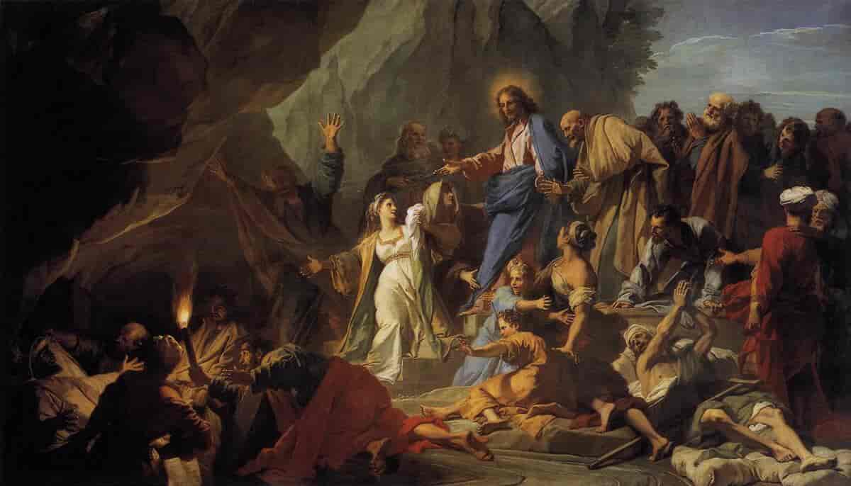 Jesus reiser Lasarus fra de døde