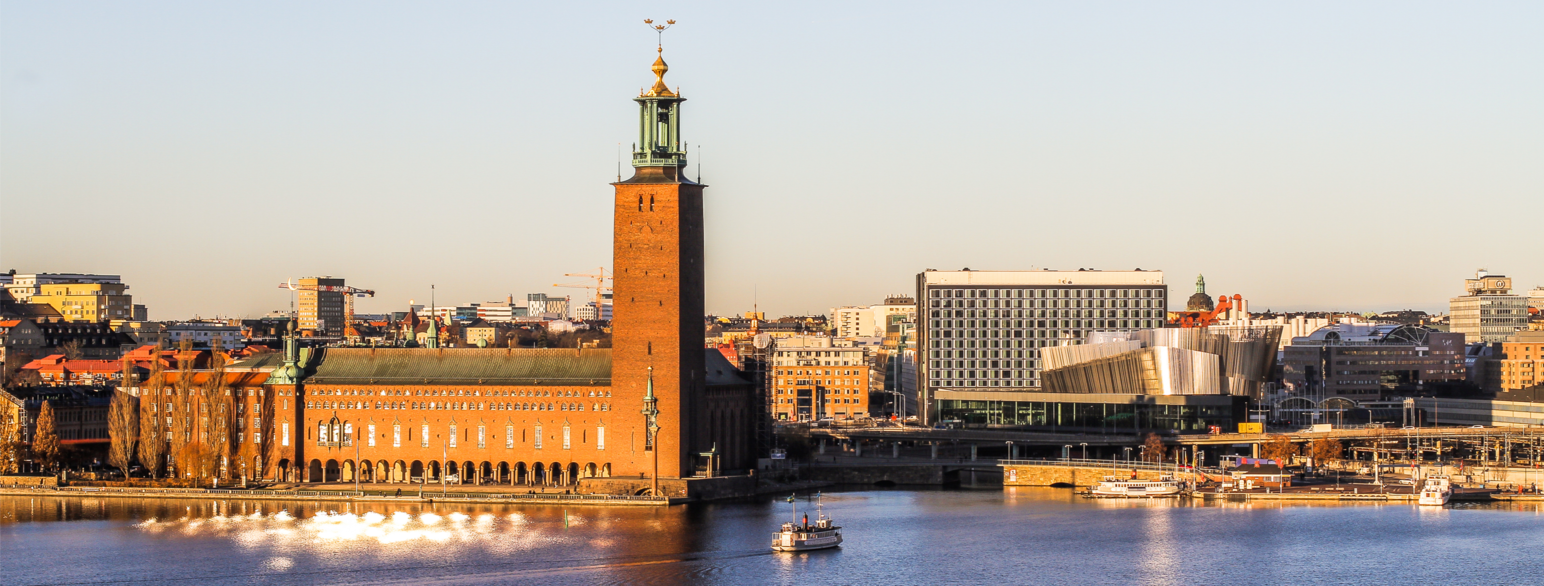 Stockholm med Stadshuset