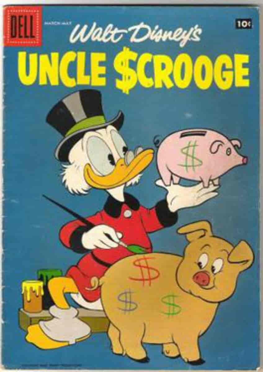 Uncle Scrooge #21, DELL 1958