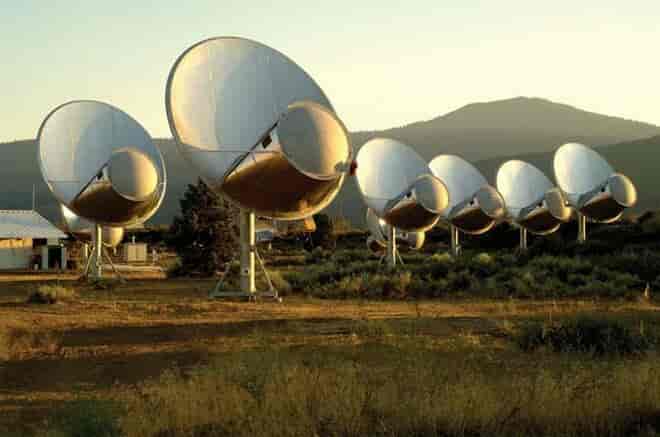 SETI antennas