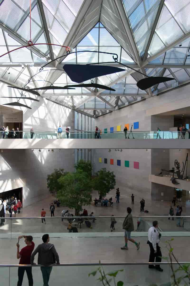 Atrium i Østbygningen