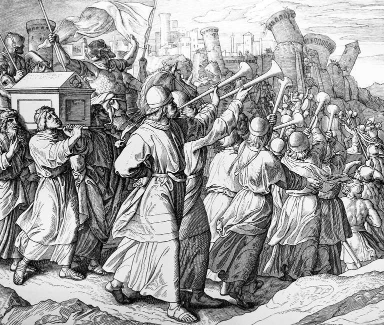 Israelittene ved Jerikos murer