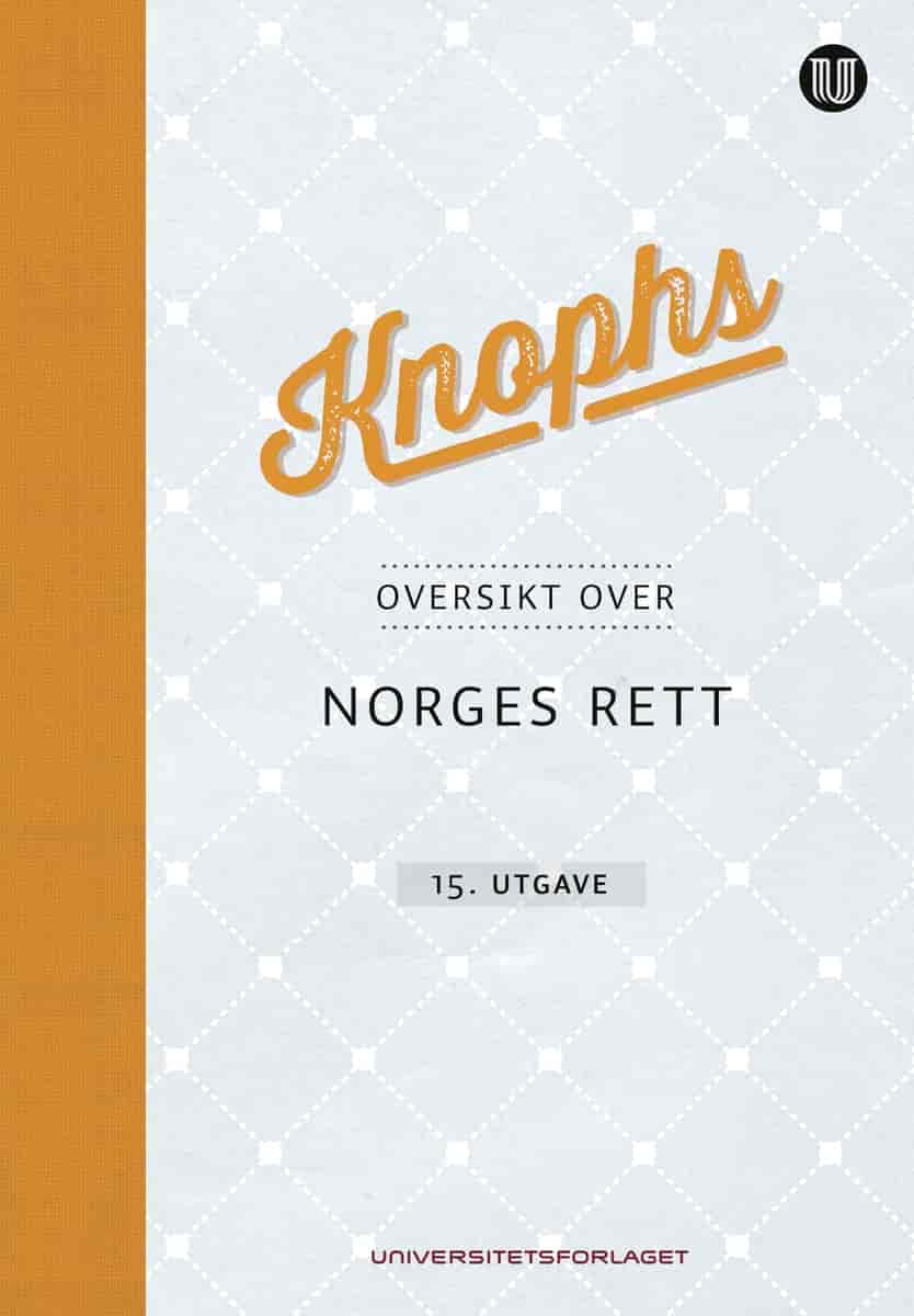 Knophs oversikt over Norges rett, 15. utgave 2019