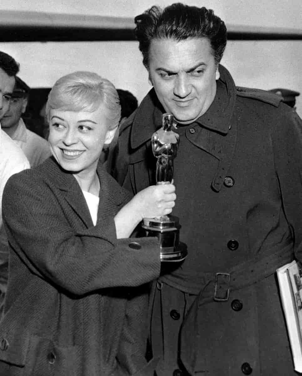 Giulietta Masina og Federico Fellini