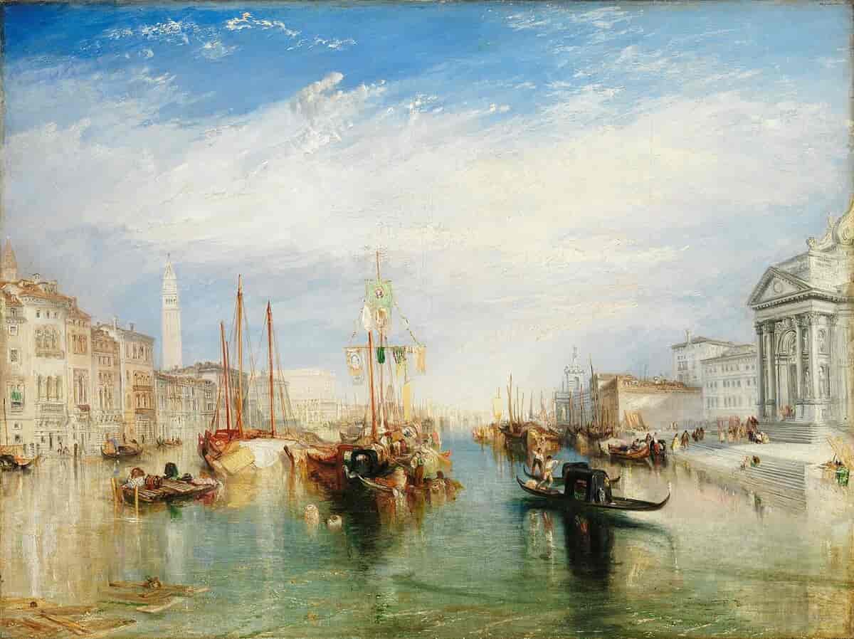 Den store kanalen i Venezia