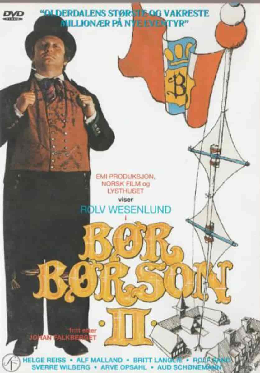 Bør Børson, DVD-omslag