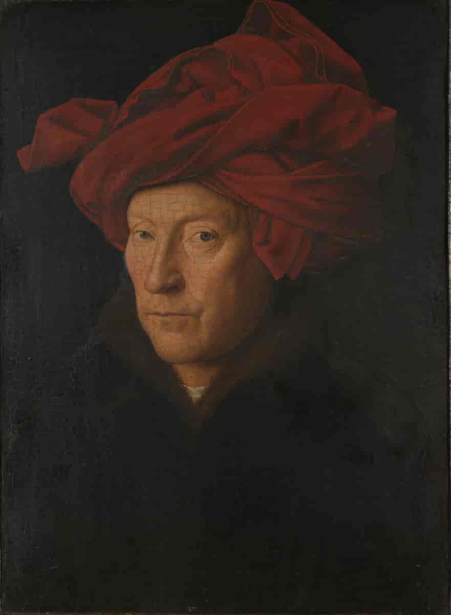 Portrett av en mann med turban