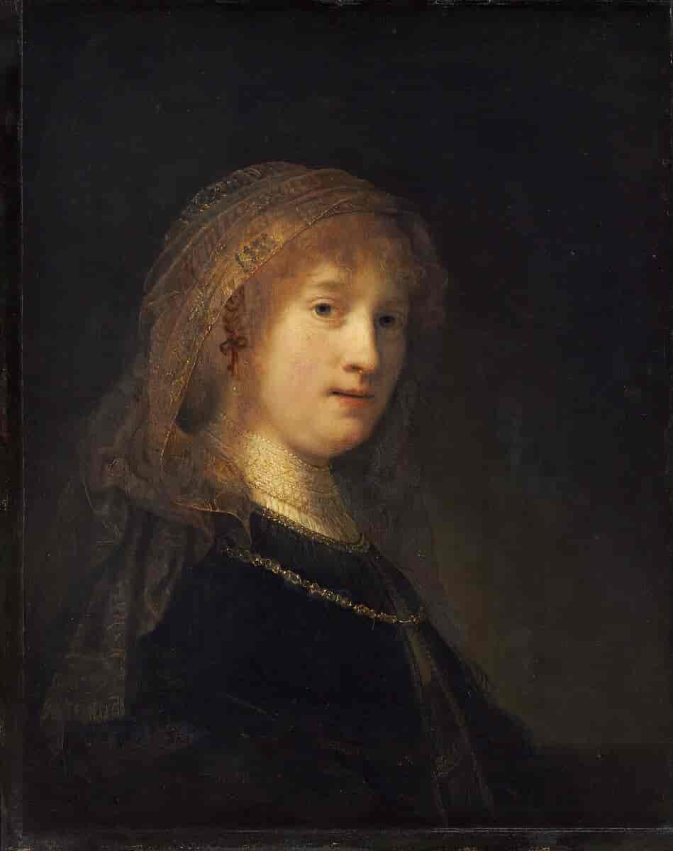 Portrett av Saskia van Uylenburgh.