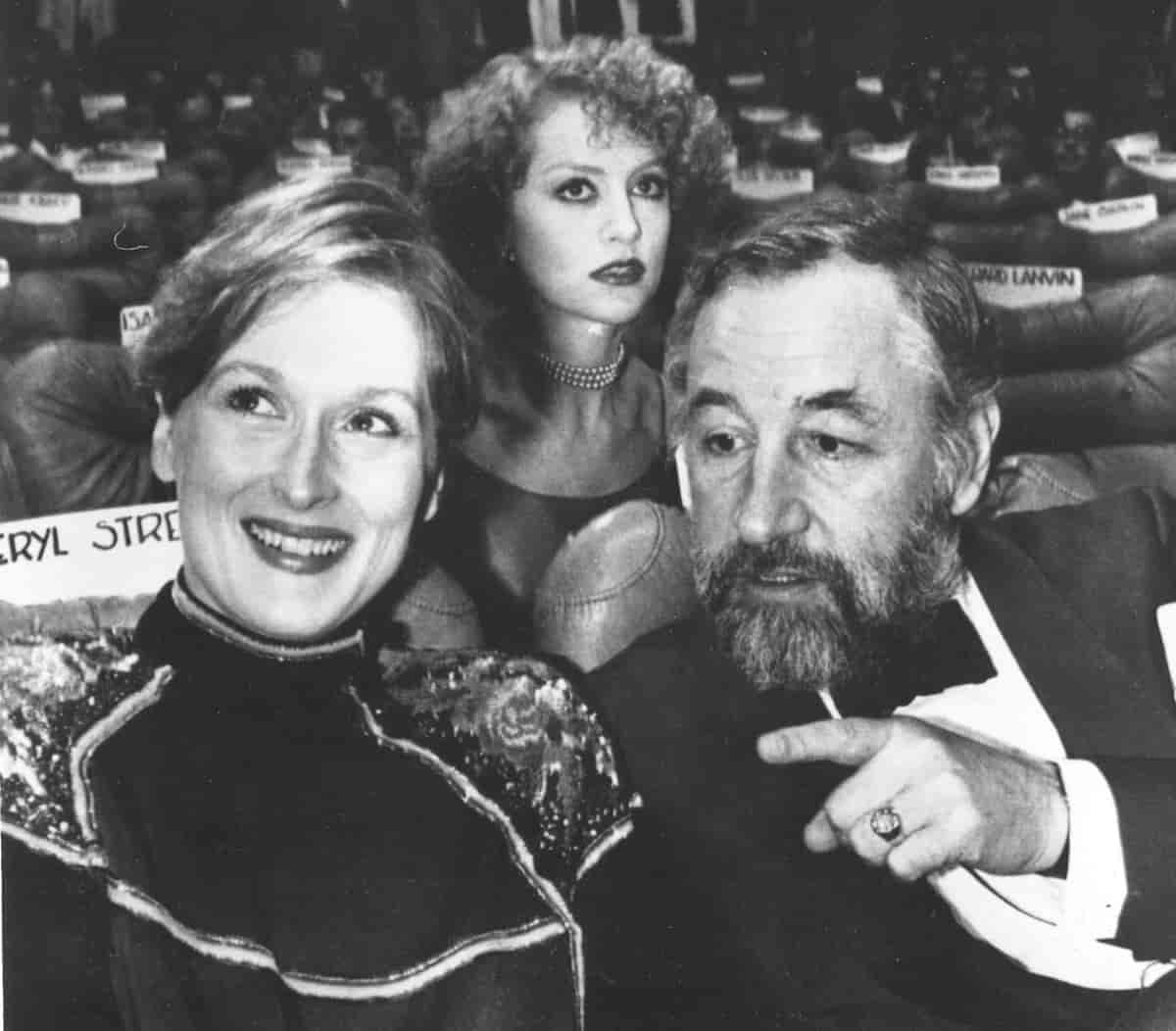 Meryl Streep, Isabelle Huppert, Philippe Noiret på Cesar-utdelingen i 1983
