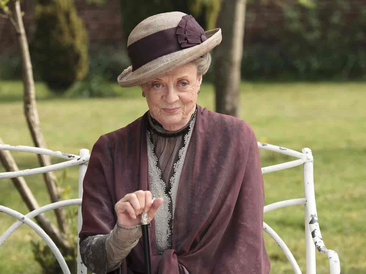 Maggie Smith som Dowager Countess Grantham i Downton Abbey, 2011