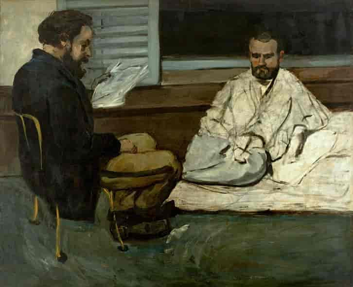 Paul Alexis og  Émile Zola