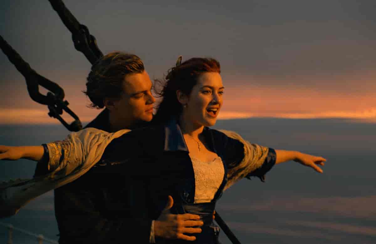 Leonardo DiCaprio og Kate Winslet i «Titanic»