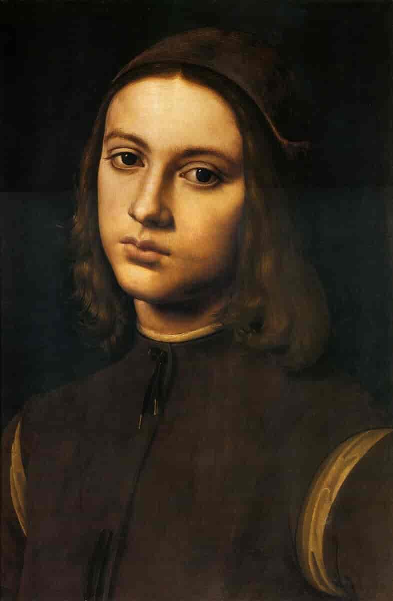 Portrett av en ung mann