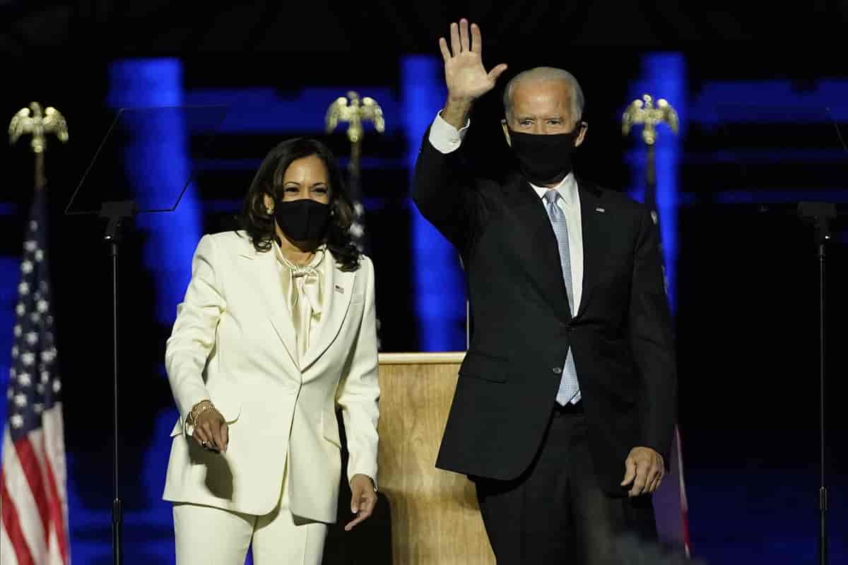 Kamala Harris og Joe Biden