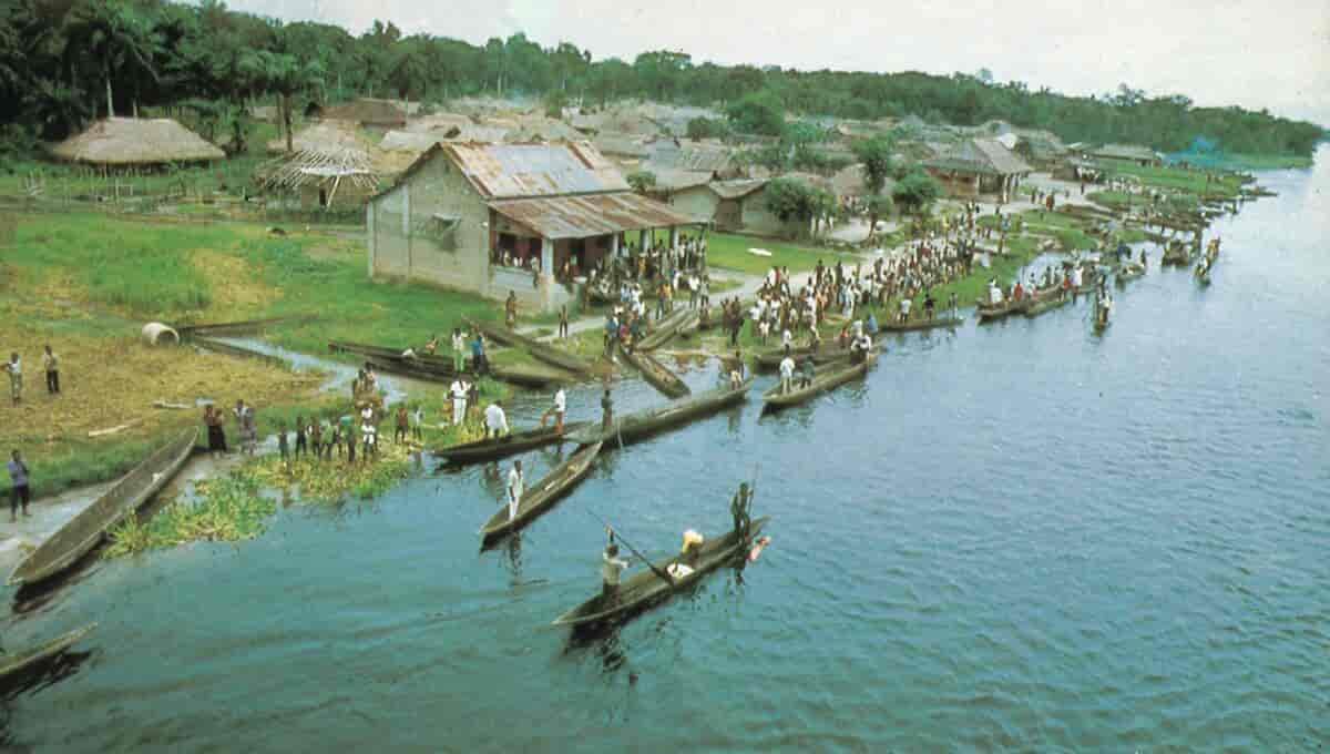 Kongo, landsby