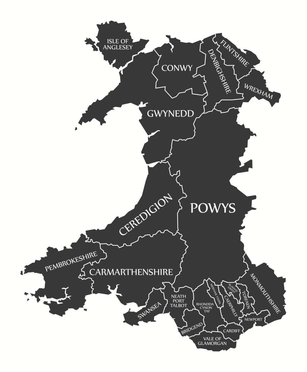 kommuner i Wales