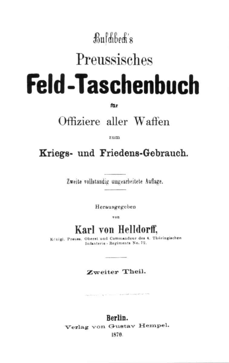 Feldtaschenbuch