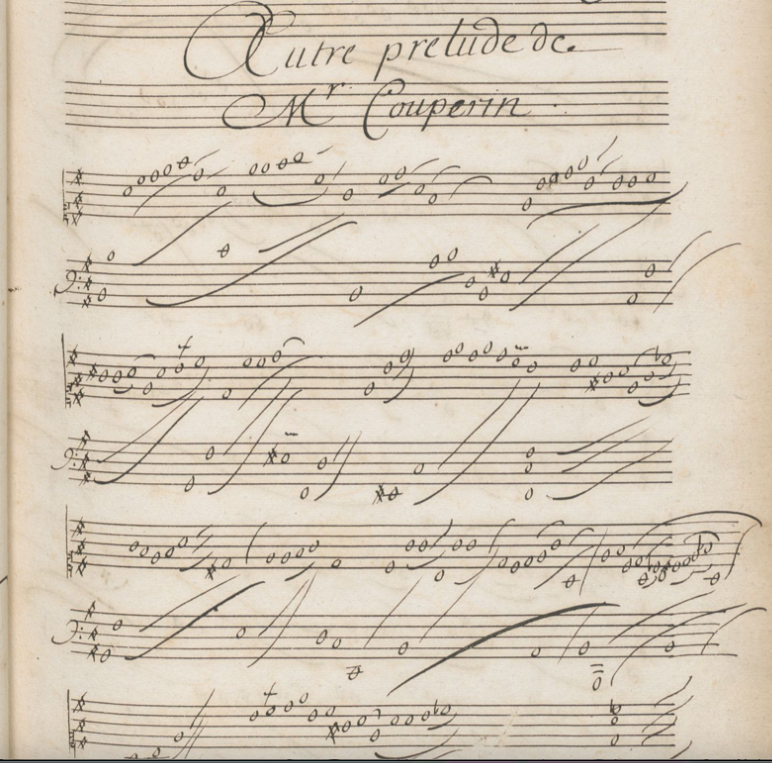 Preludium i D-dur av Louis Couperin