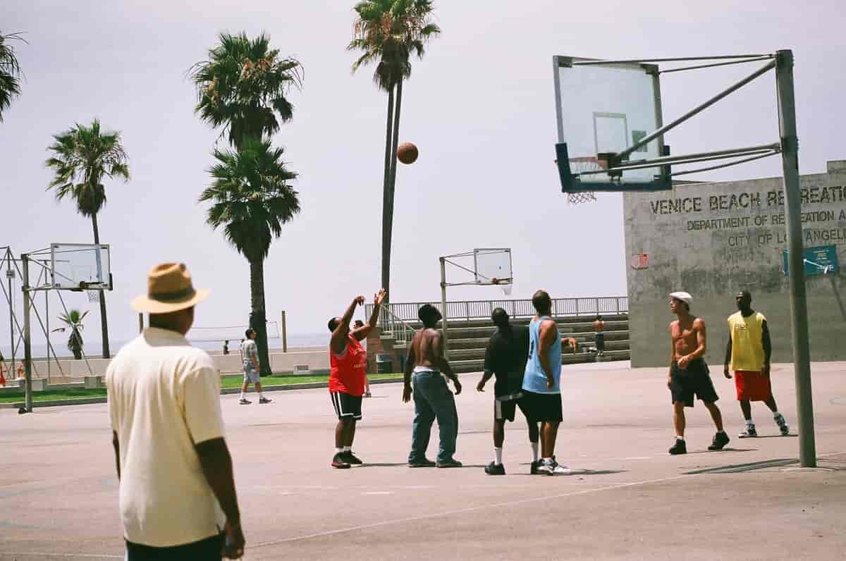 Streetbasket i Los Angeles