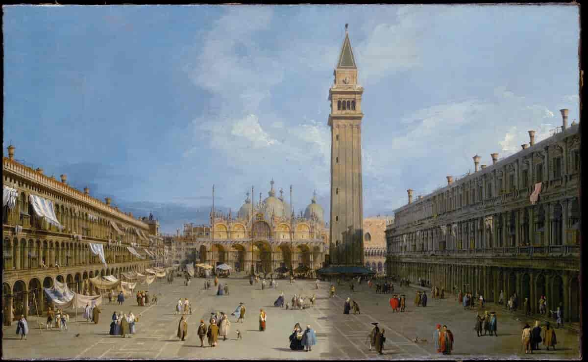 Markusplassen i Venezia