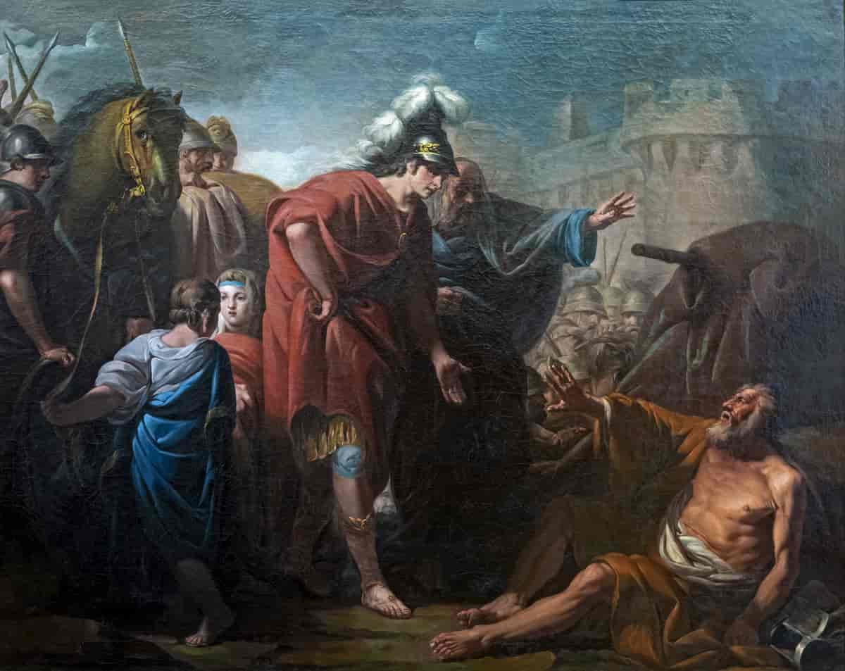Aleksander den store og Diogenes