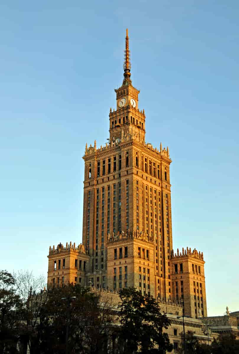  Kultur- og vitenskapspalasset i Warszawa