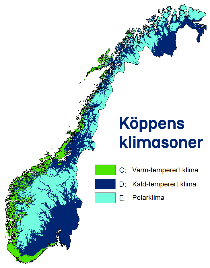 Köppens klimasoner