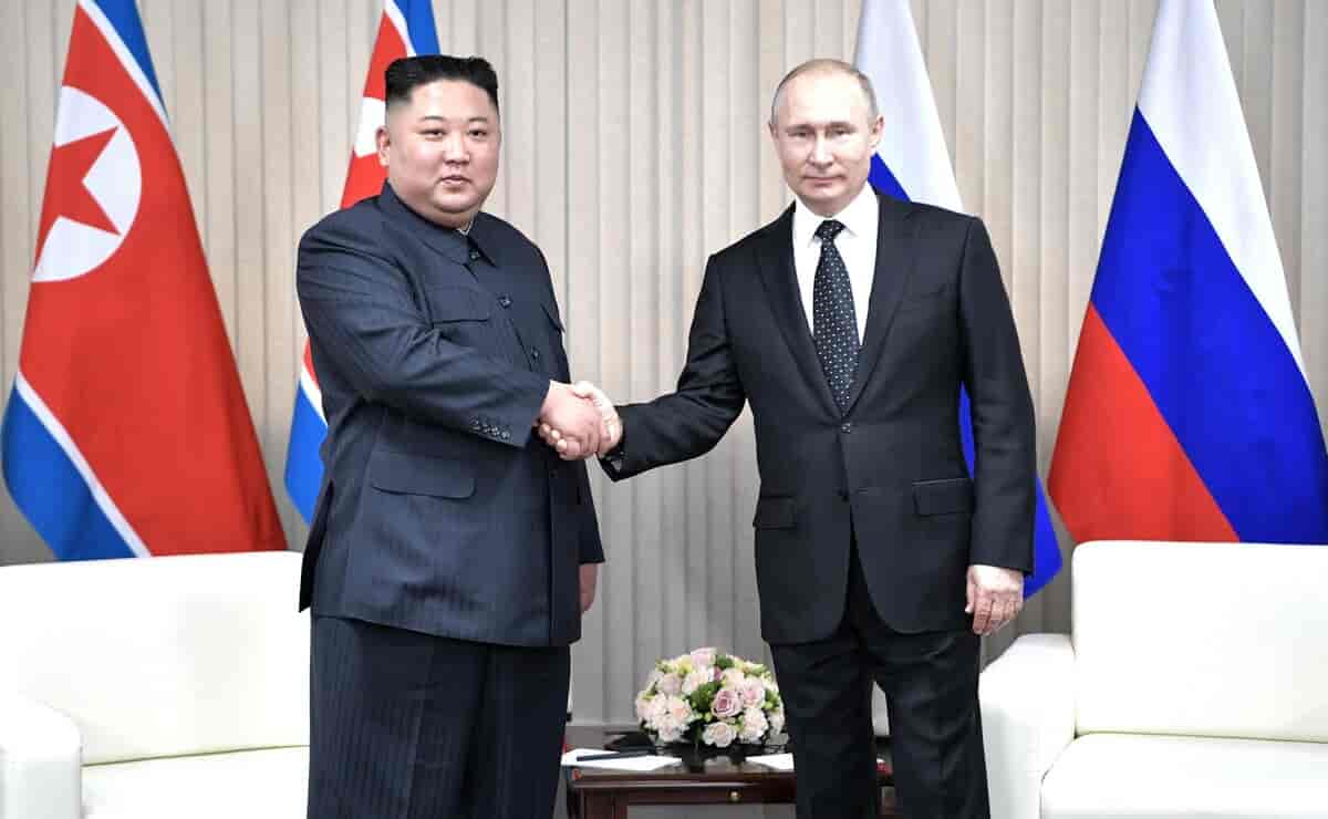 Kim og Putin