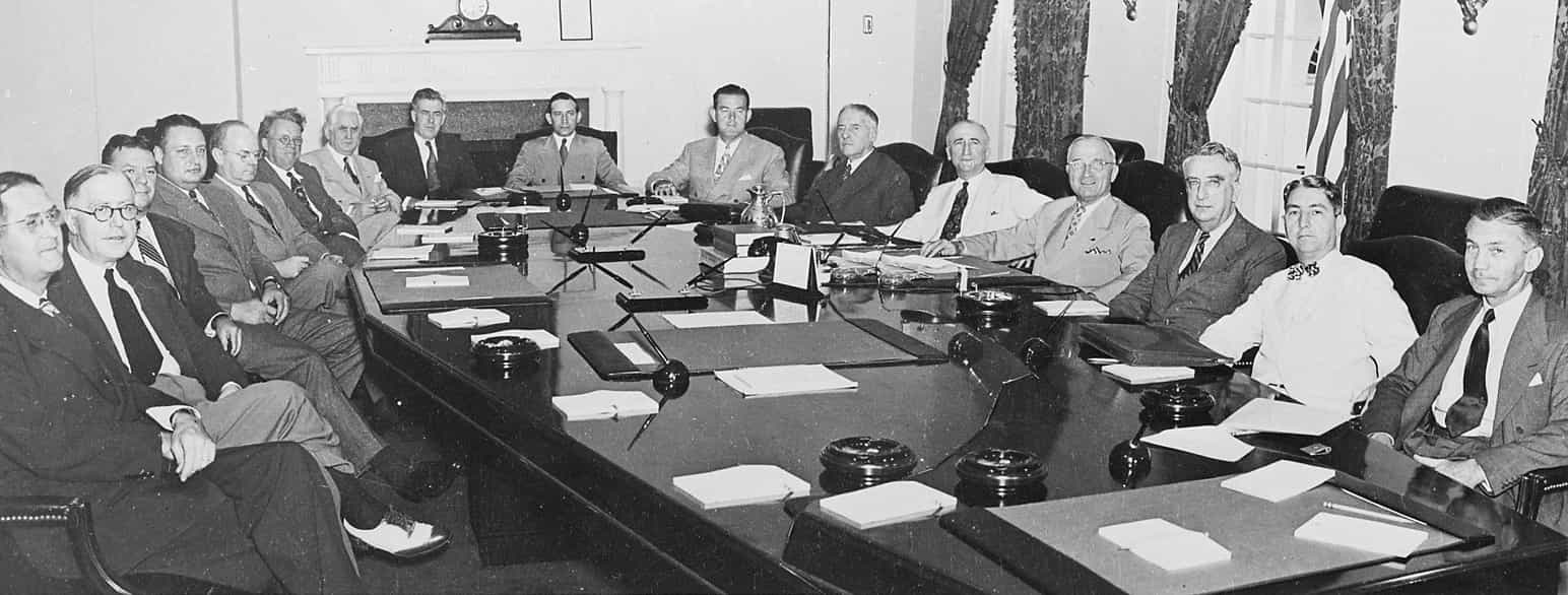 Harry Trumans regjering i Det hvite hus, august 1945