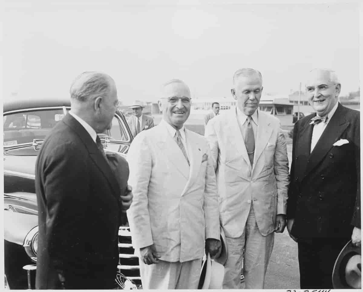Truman, Marshall og Vandenberg