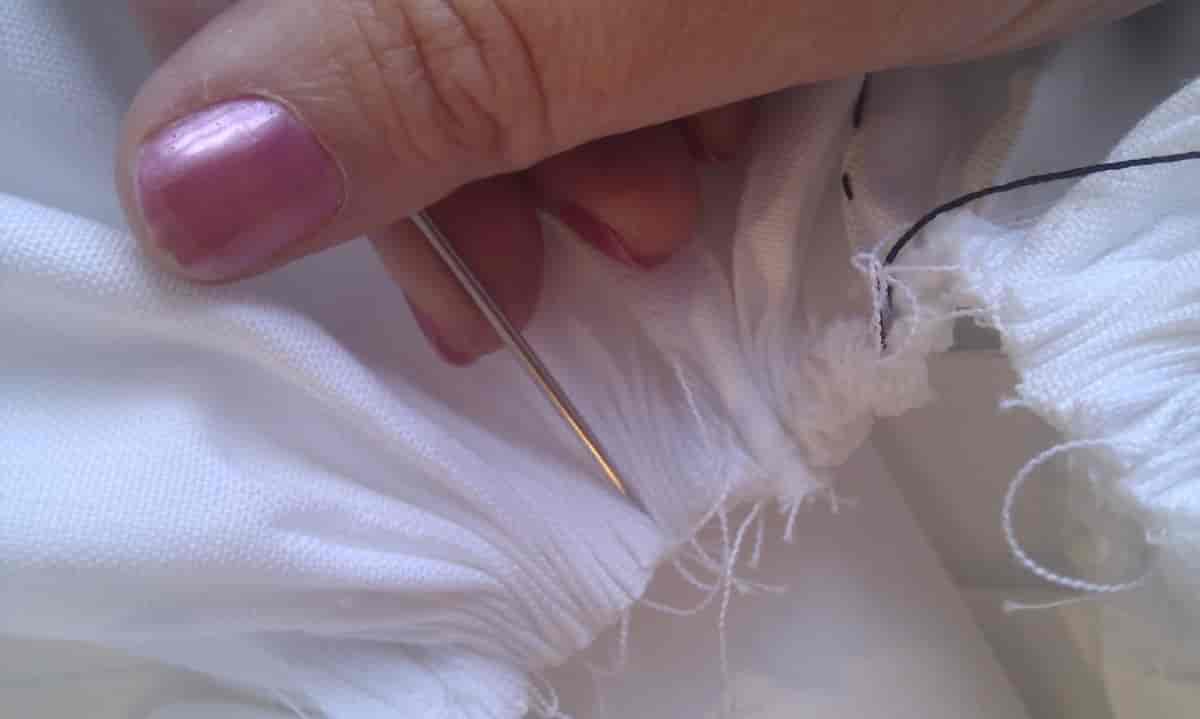 Striping med spiss nål
