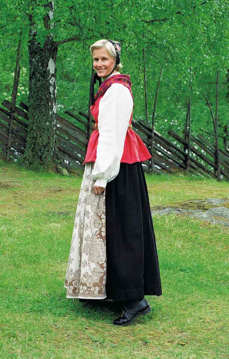 Kvinnebunad fra Sør-Valdres