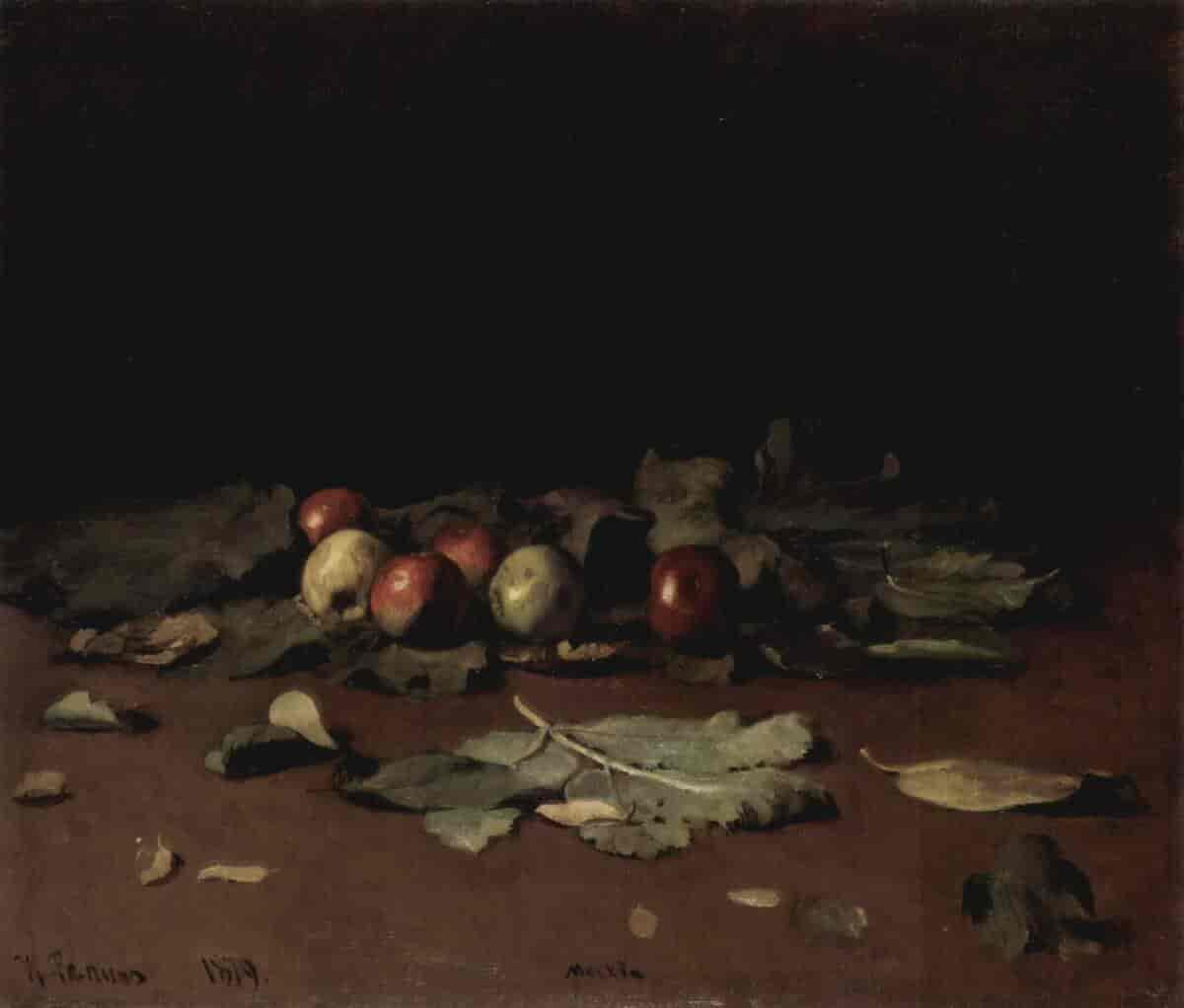Epler og blader